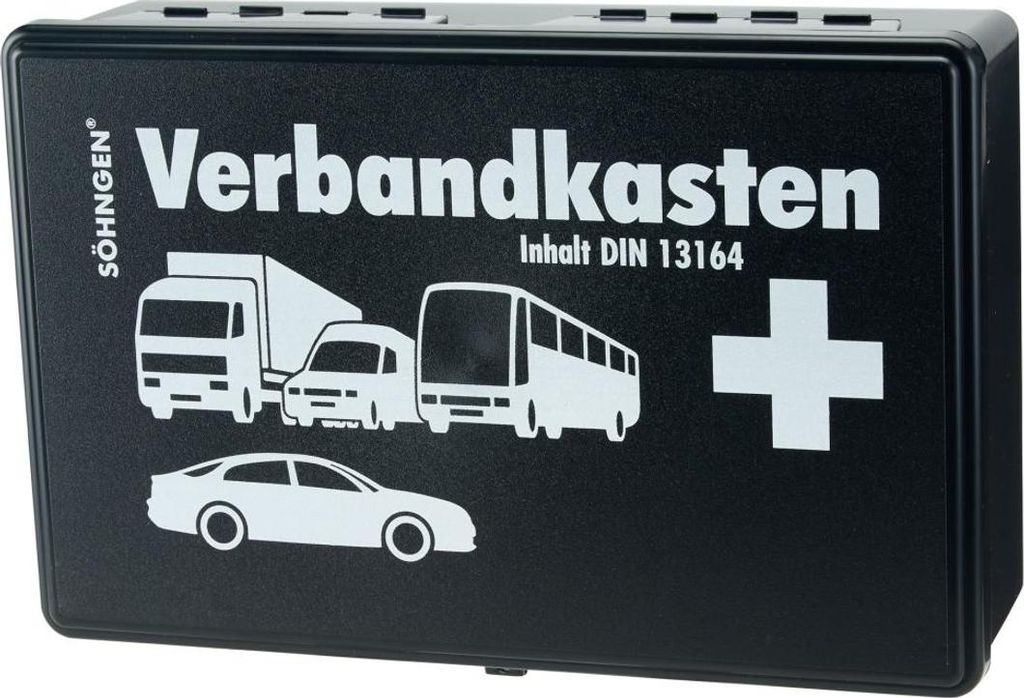 Söhngen Kfz-Verbandkasten, Kunststoff, mit Füllung, Produktbild 