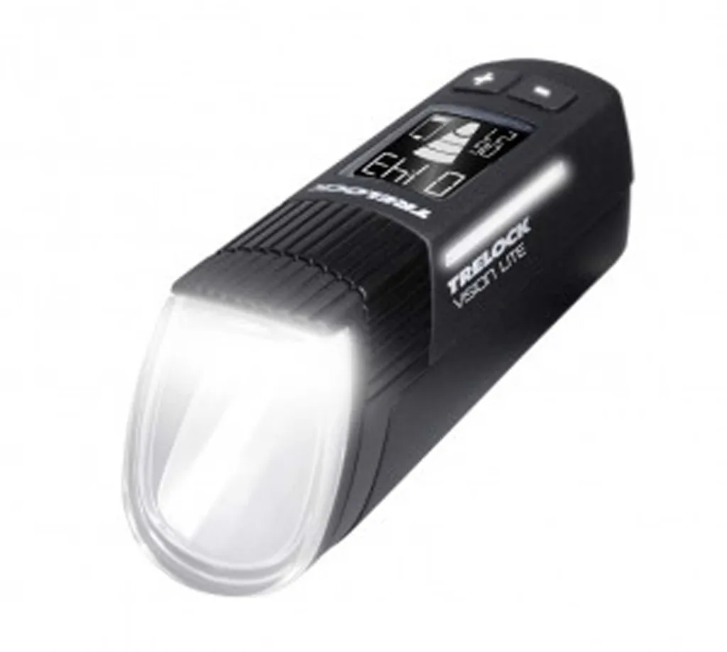 Éclairage Vélo LED Trelock LS 660/740 USB Autonomie Longue Durée Noir 1 Kit
