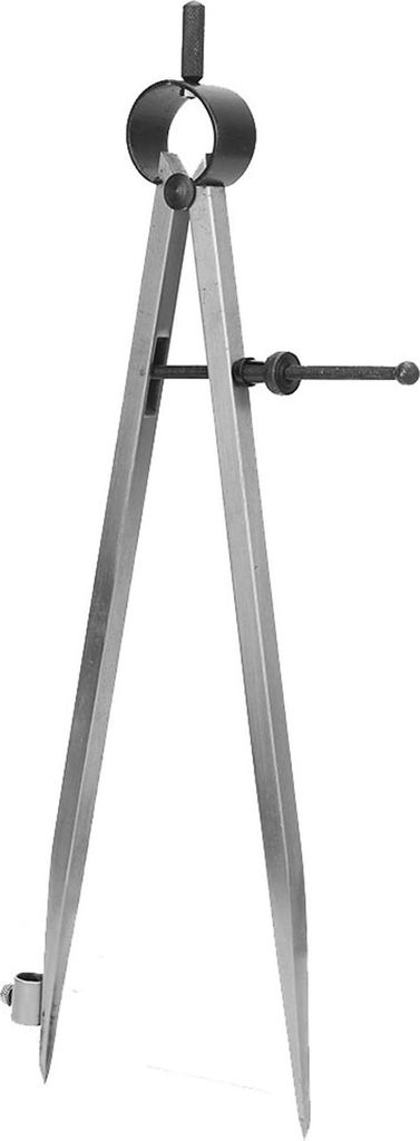 Flügelzirkel Linienführungshilfe Anreißzirkel Zeichenzirkel Handwerksdrehwerkzeug Zeichenzirkel (300 mm)