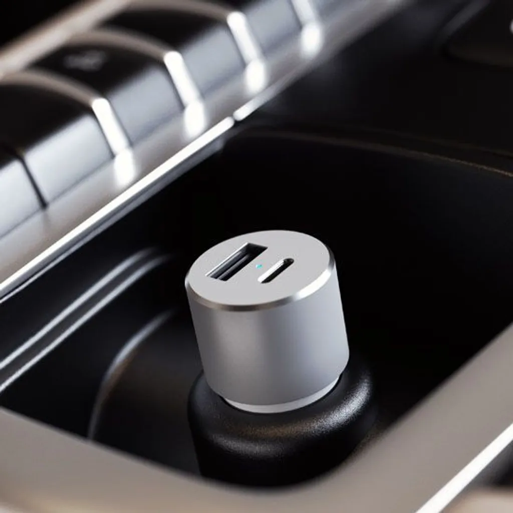 Satechi Chargeur Voiture 72W : Solution de Charge Rapide USB-C Argent