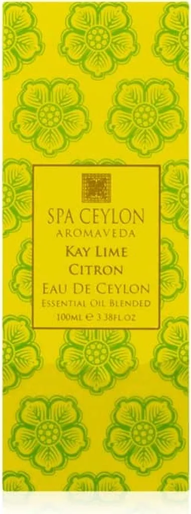 Eau de Toilette Kaffir Lime Citron - Parfum Frais et Pétillant 100ml