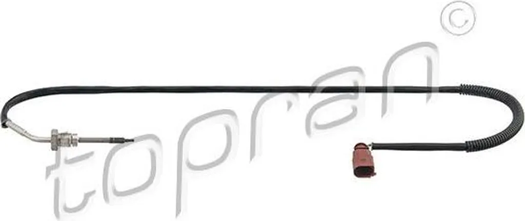 Réparer défaut P0544 Amarok : Capteur température 03L906088FE TOPRAN 116973