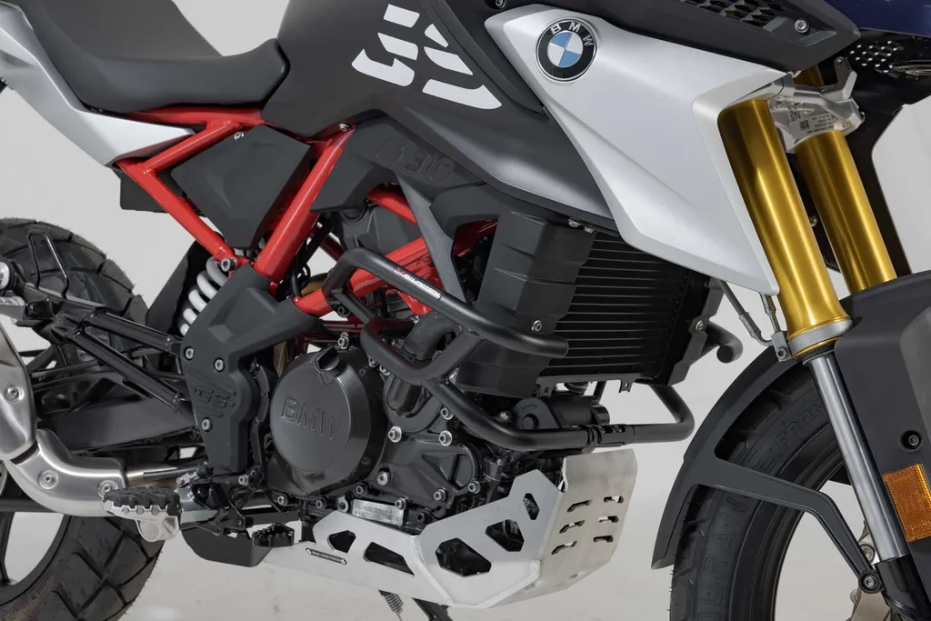 Équipez votre BMW G310R G310GS avec les crash bars SW-Motech noirs (16-)