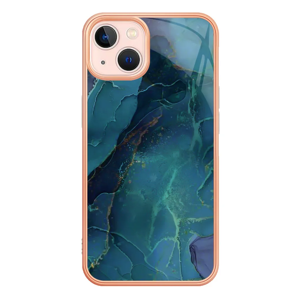 Cover iPhone 14 Plus a Prova di Bambino | Verde Fantasia Antiurto - 2