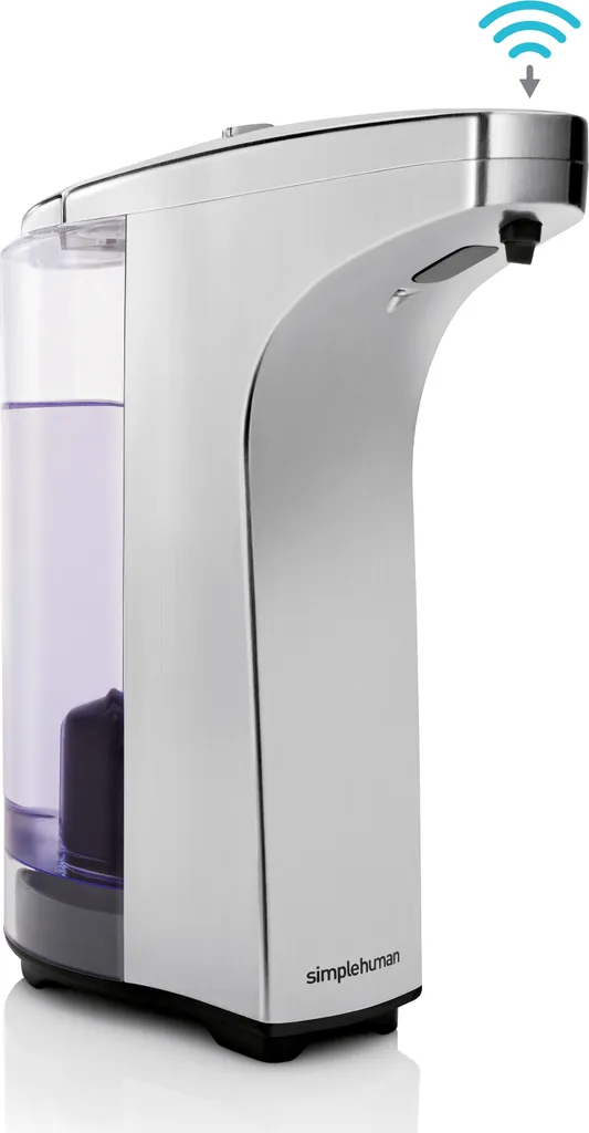 simplehuman ST1023 Distributeur à Capteur à Piles en Nickel Brossé