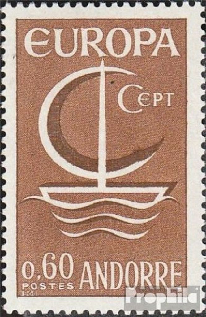 Briefmarken Andorra - Französische Post 1966 Mi 198 (kompl.Ausg.) FDC Europa