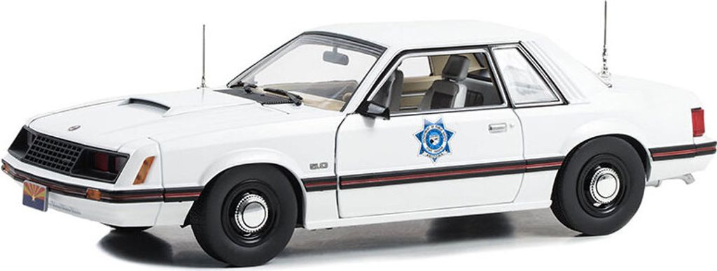 FORD Mustang SSP 1982 Öffentliche Sicherheit von Arizona, GREEN13677, Maßstab1/18, GREENLIGHT
