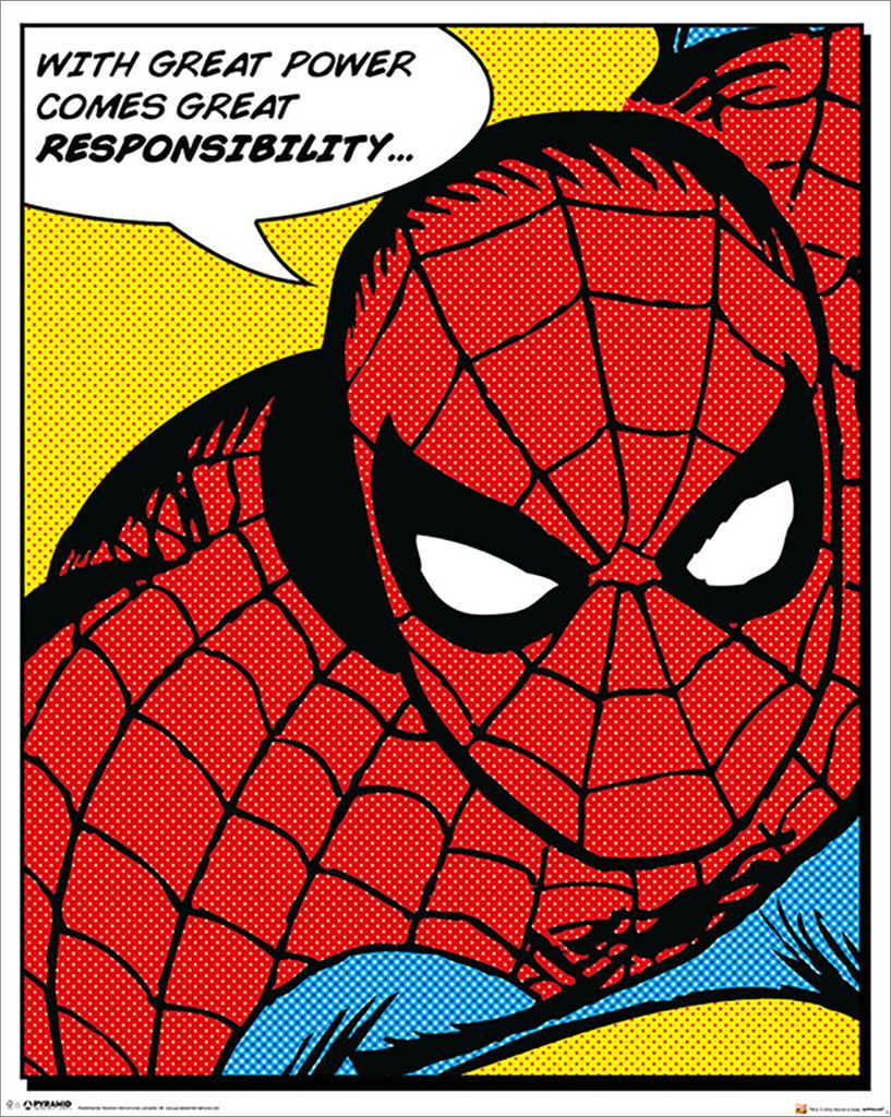 Pyramid International Marvel Poster Set Spider-Man Quote 40 x 50 cm (4)