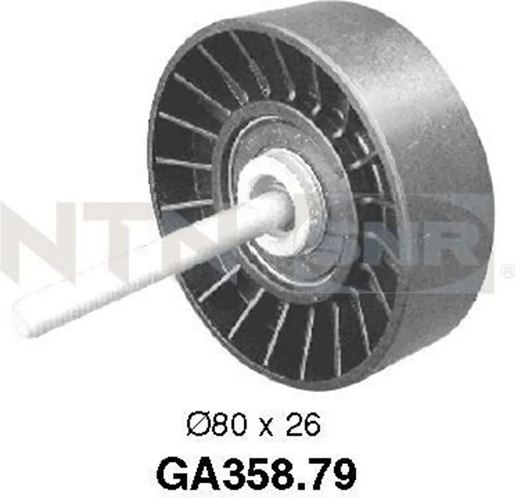 SNR GA358.79 Galet Enrouleur de Courroie pour Alfa Romeo 147 et 156