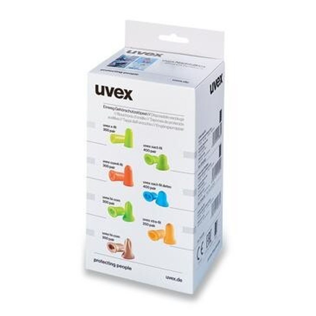 uvex Gehörschutzstöpsel xtra-fit 2112061 orange SNR 36 dB 250 Paar Gr. L