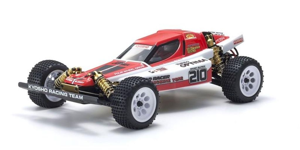 Kyosho Turbo Optima 1:10 4WD Kit *LEGENDARY SERIES* RC Buggy Bausatz