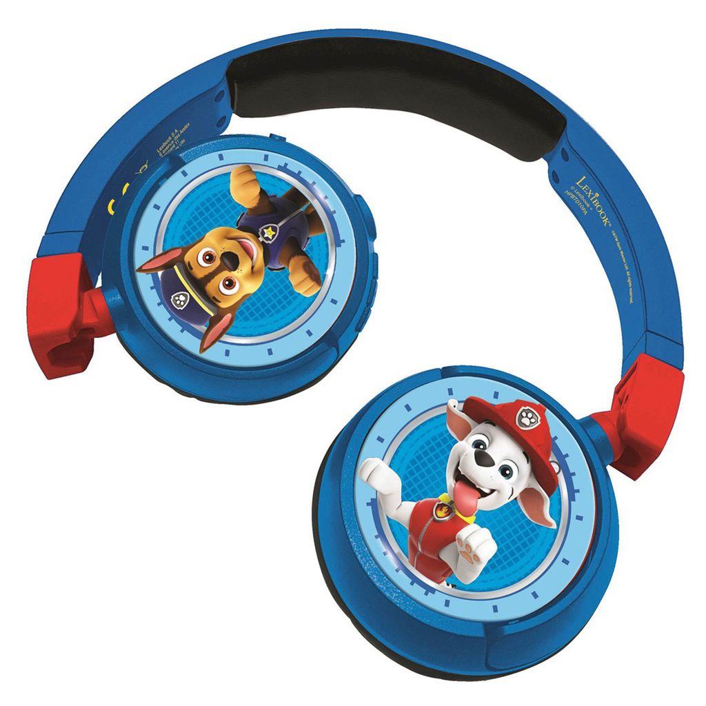 Casque pliable Psi Patrol 2-en-1 Bluetooth et filaire avec Image du produit 