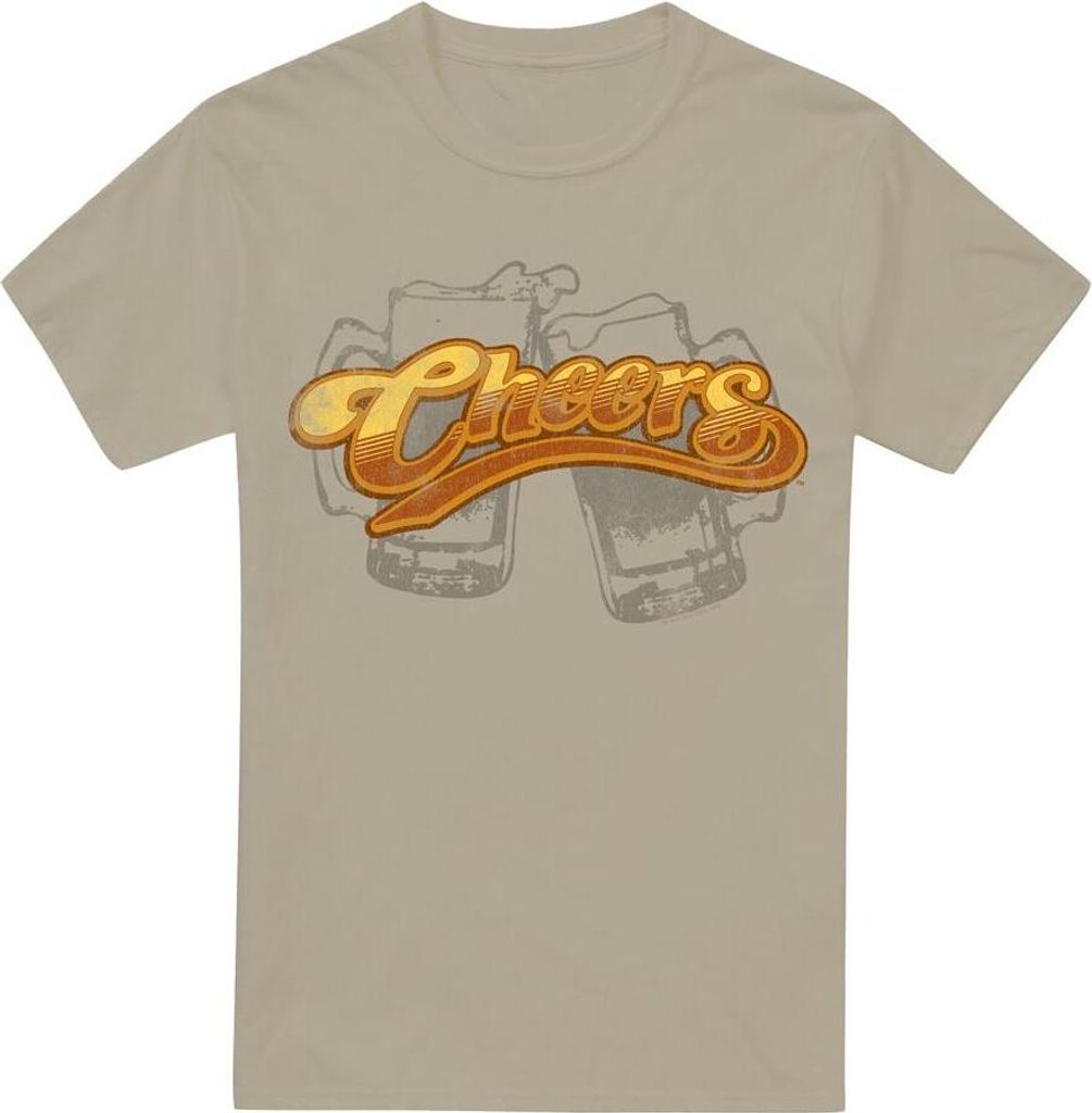 Cheers - T-Shirt für Herren TV13573 (L) (Sand)