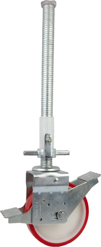 GeZu Impex® 4 x Gerüstrolle 500 mm, Ø 38 mm, Rolle 200 x 50 Produktbild 