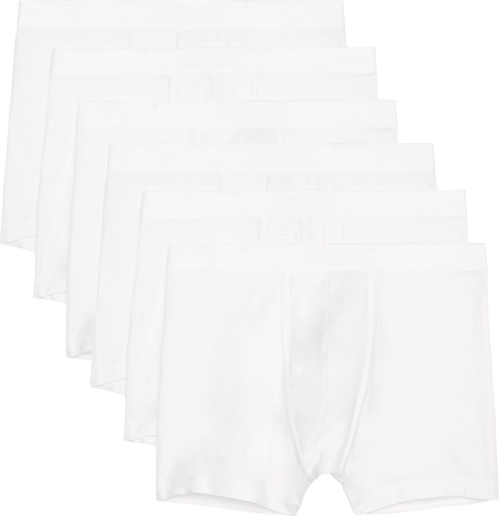 Marc O'Polo 6er Pack Essentials Organic Baumwolle Long Short / Pant Weiches und atmungsaktives Material, Natürliches Tragegefühl, Bequeme Passform