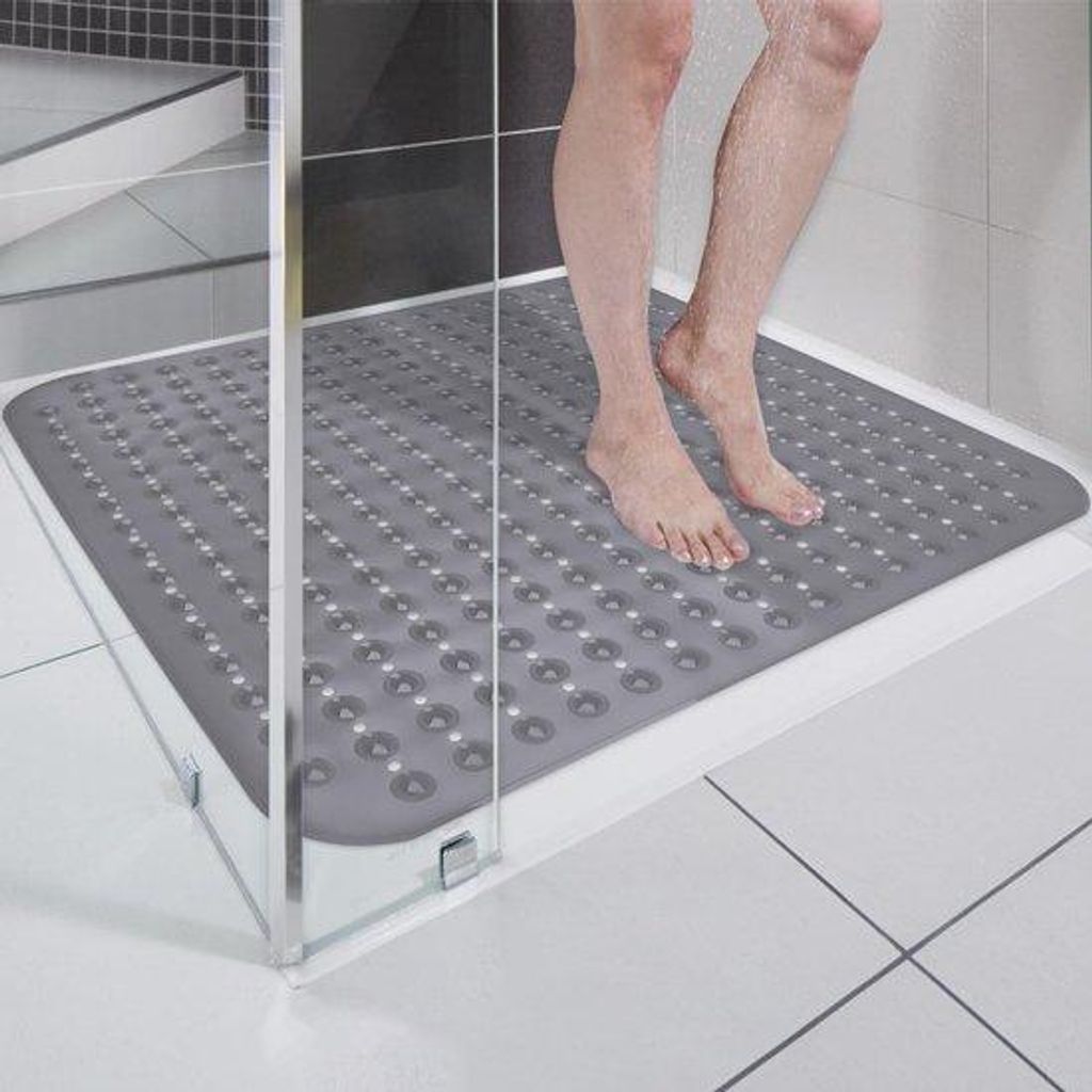 Antirutsch-Dusche-Mat 80x80cm schimmelbeständig BPA-frei