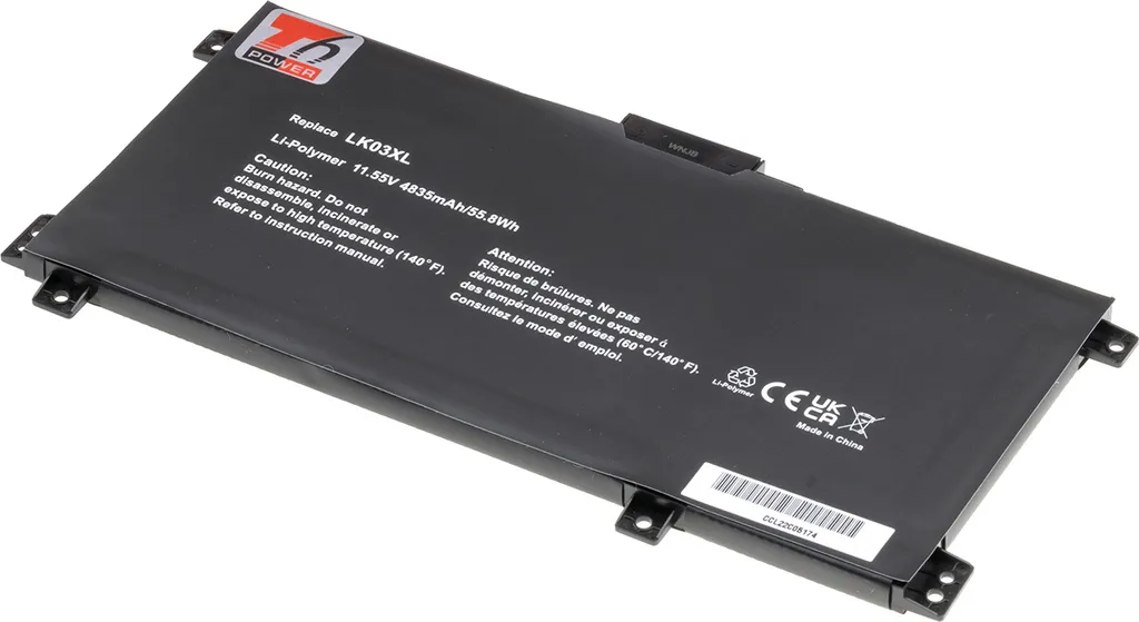 Batteria Ricambio HP Envy 17-bw0000 | T6 Power | 11.55V 4835mAh