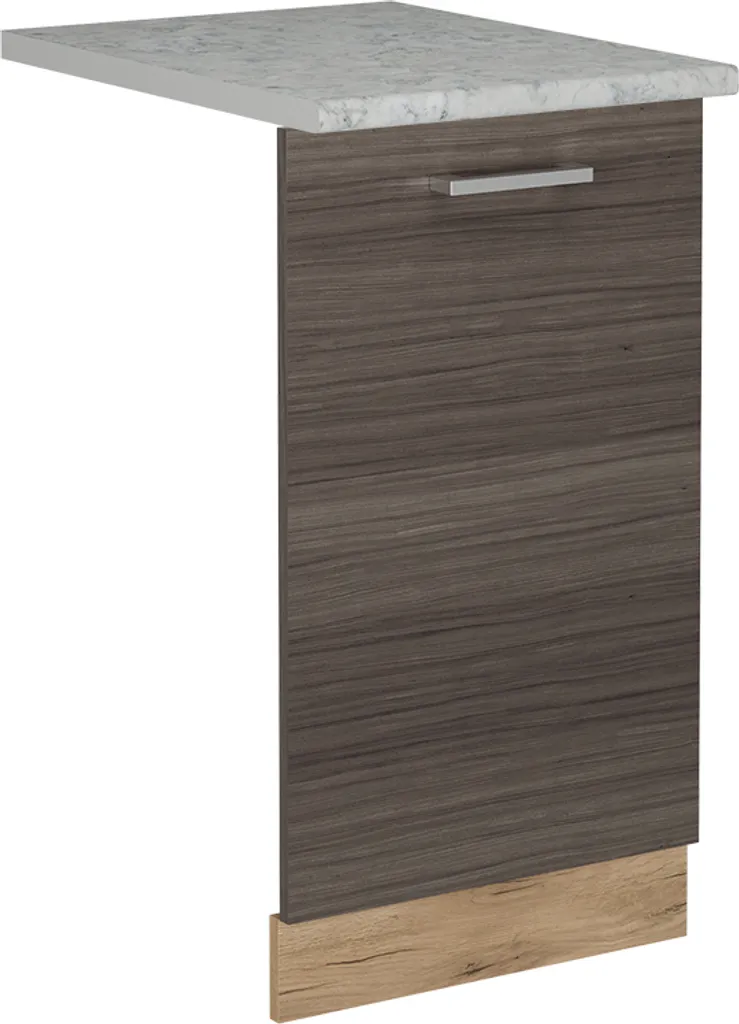 Kit Pannello Lavastoviglie 45cm Vicco R-Line Grigio Nobile Marmo