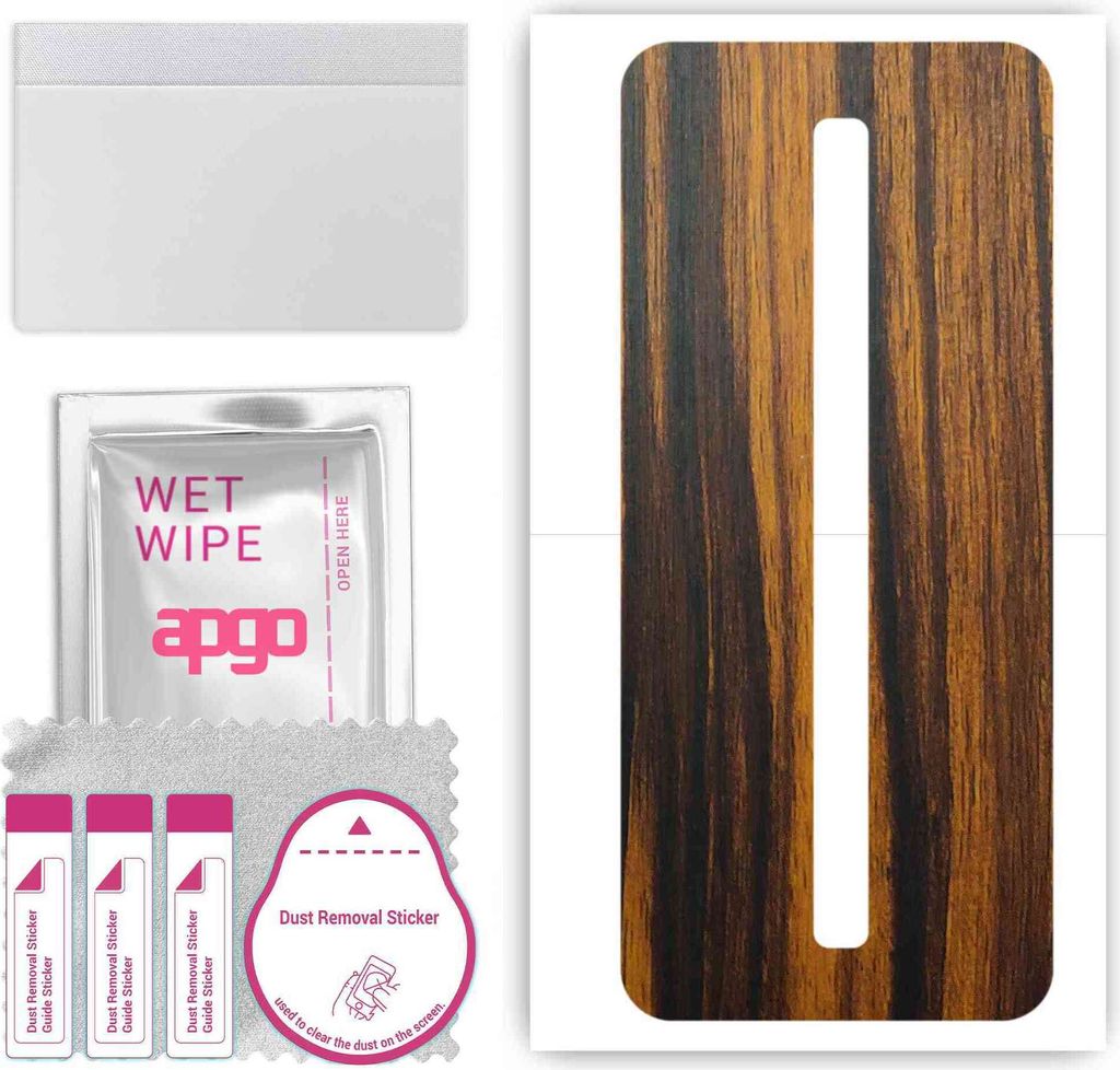 apgo Rückseite Schutzfolie, Skin, kompatibel mit ZTE nubia Red Magic 6 Pro, Hinten Displayschutzfolie aus Vinylfolie, kratzfest, einfache Montage ...