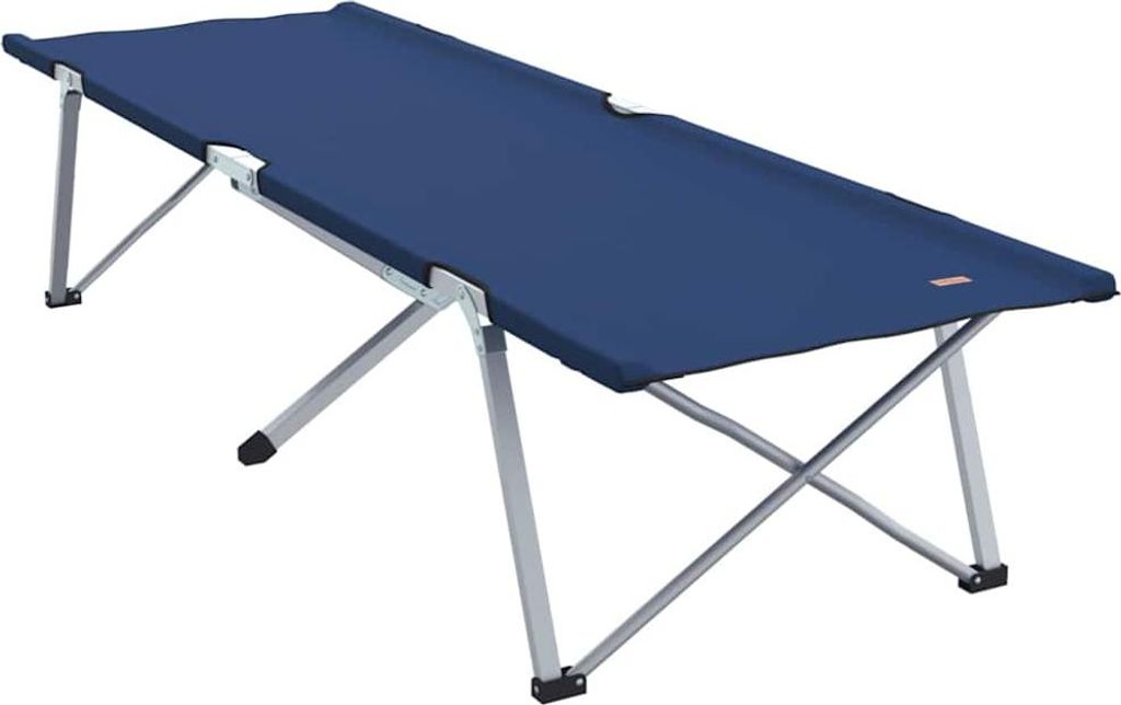 vidaXL Klapp Schlafbett fürs Camping Blau 194 x 62,5 x 42,5 cm
