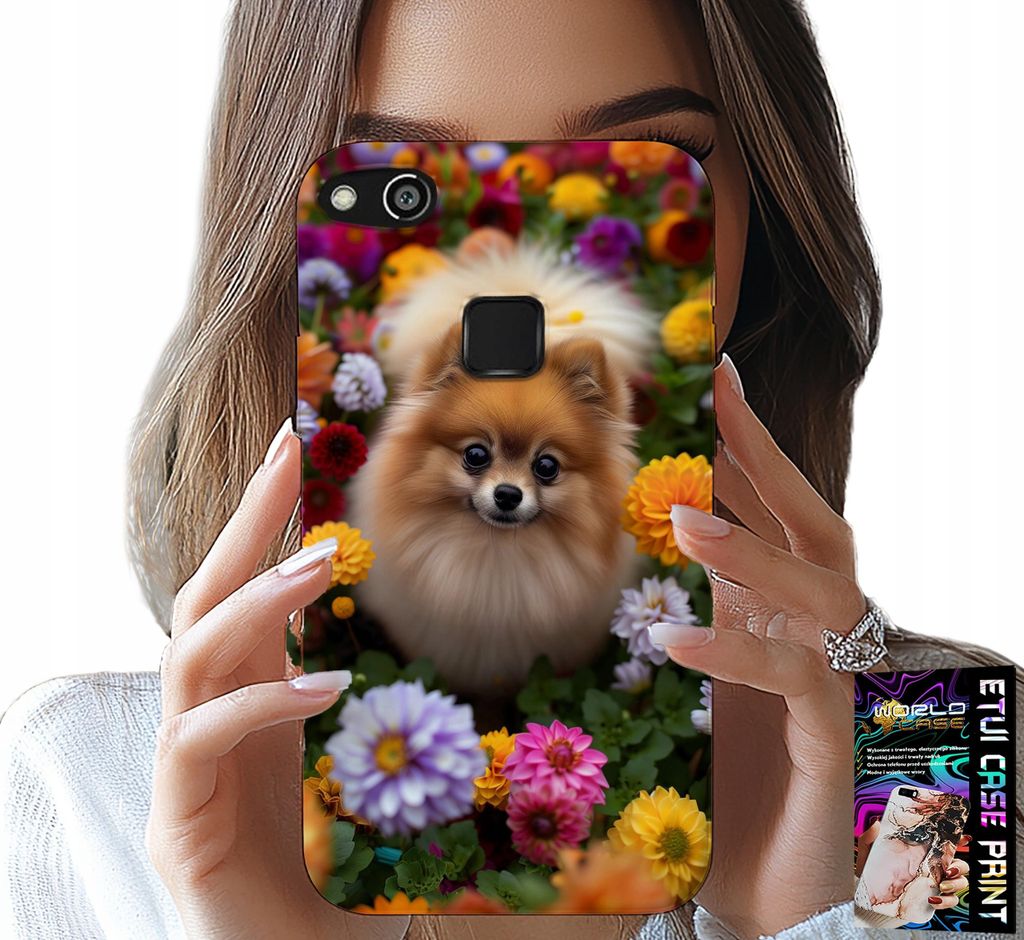 Custodia Per Huawei P9 Lite 2016 - Simpatico Cane, Custodia Immagine del prodotto 