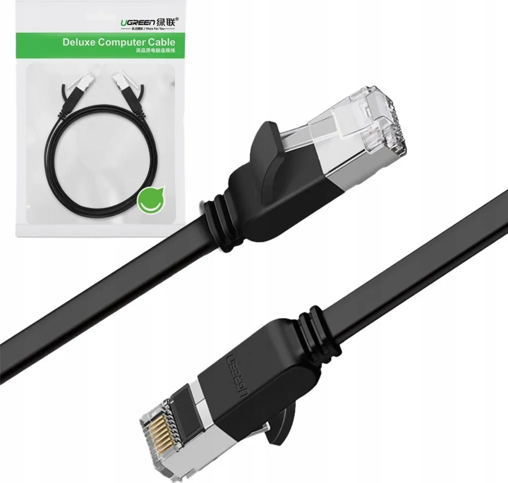 Cavo Ethernet Invisibile Ugreen 5m Cat6 - Connettori RJ45 Metallo