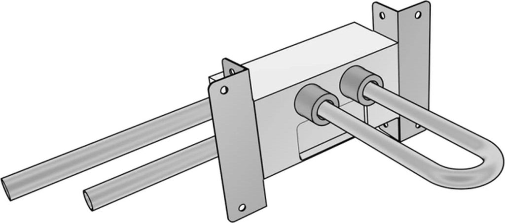 KE Kelit BF600TB KELOX, Trockenbau-HK-Winkelbox, Metallwinkel, 20, rechts, 1 Stk.
