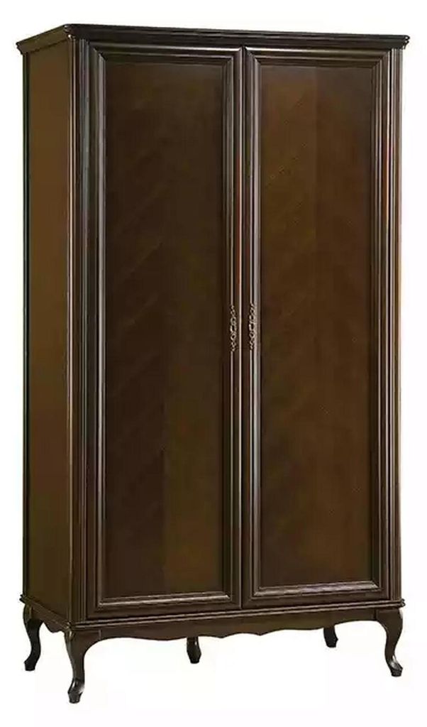 Schrank Kleiderschrank Schlafzimmer Schränke braun Modern Holz Luxus
