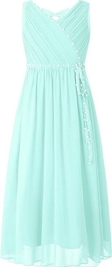 Mädchen Prinzessin Abendkleid Gr. 176 Cm Festlich Lang Produktbild 