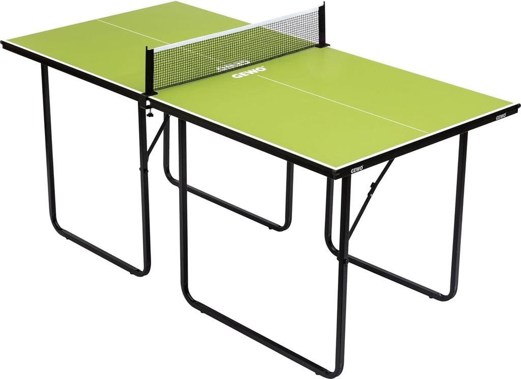 GEWO MIDI Tischtennisplatte indoor, Tischtennistisch klein 168x84x76 grün