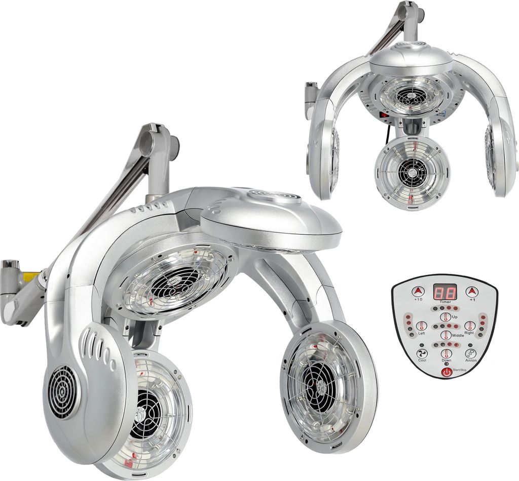 Infrazon Friseursalon Klimazon hängend zur Beschleunigung und Verstärkung von Haarpflegebehandlungen sowie zur Wiederherstellung von Färbung und...