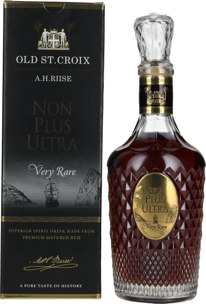 A.H. Riise Non Plus Ultra Very Rare Rum 42% Vol. 0.7L Produktbild 