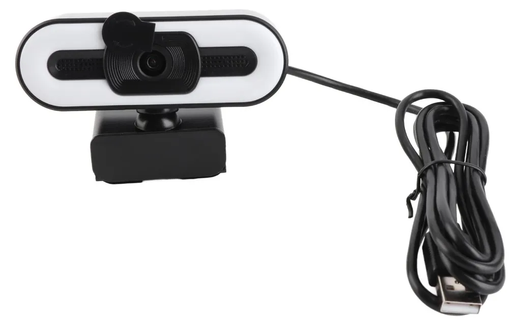 Webcam 4K Anti-Lumière Faible avec Micro Intégré - Fini les Vidéos Floues