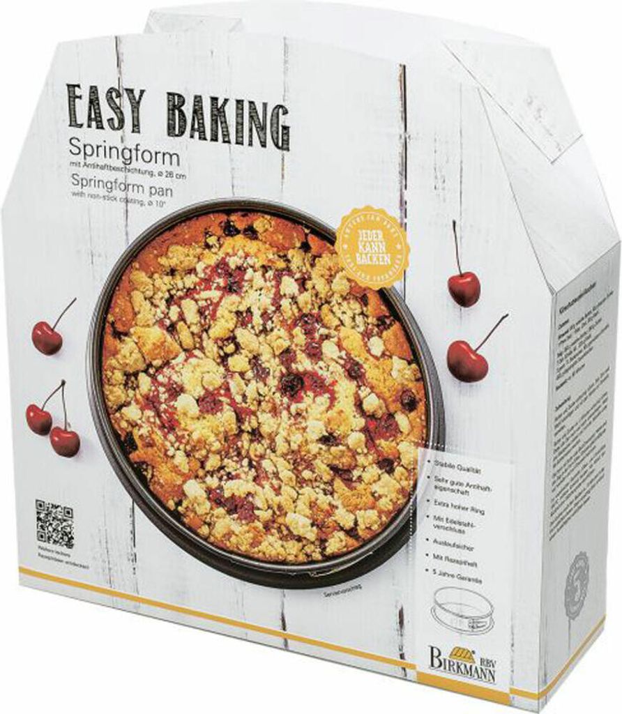 Birkmann Easy Baking Moule à charnière à fond unique, Moule Image du produit 
