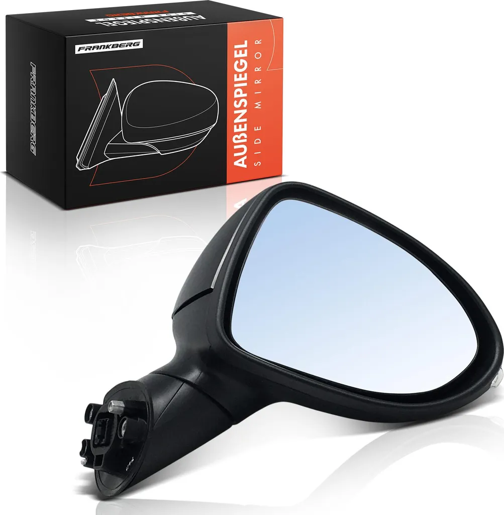 Rétroviseur extérieur robuste avec miroir grand angle pour KIA Rio 3