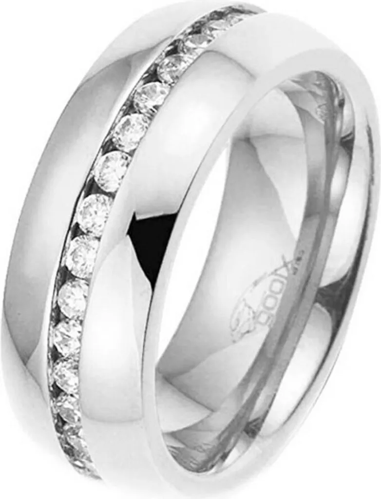 Anello GOOIX Donna 444-02134-560 Misura 56 in Acciaio e Zirconi