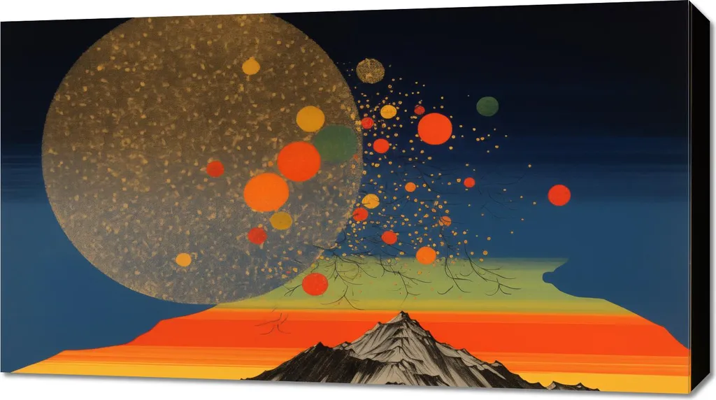Impression Murale Auf die Welt 90x50 cm - Finition Mate Haute Qualité
