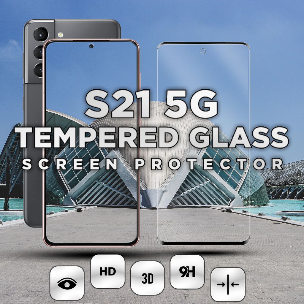 Samsung Galaxy S21 5G - tvrzené sklo 9H - 3D ochrana Obrázek produktu 