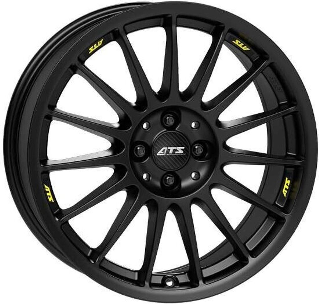 17 Zoll Alufelge ATS Streetrallye 17"x7" 4x108 PCD ET25 65.10mm Felge Schwarz