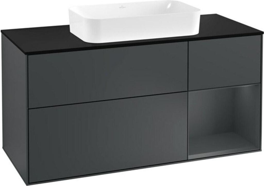 V&B Waschtischunterschrank Finion 120cm, Pl b m, Rg r md b m La, md b m La