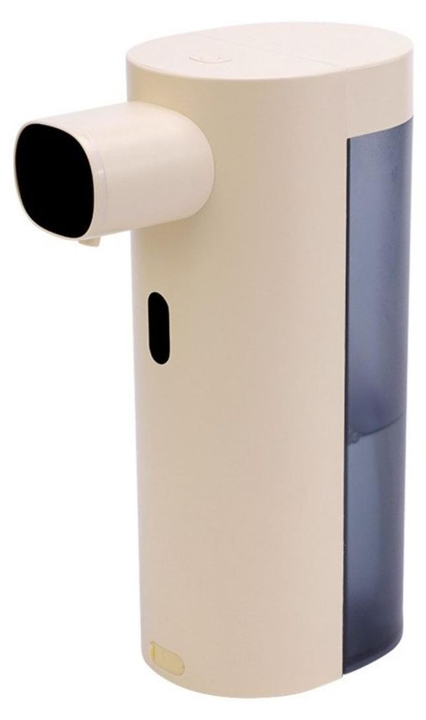 INF Berührungsloser Schaumseifenspender ABS 18.8x6.1x7cm USB Einstellbar Khaki