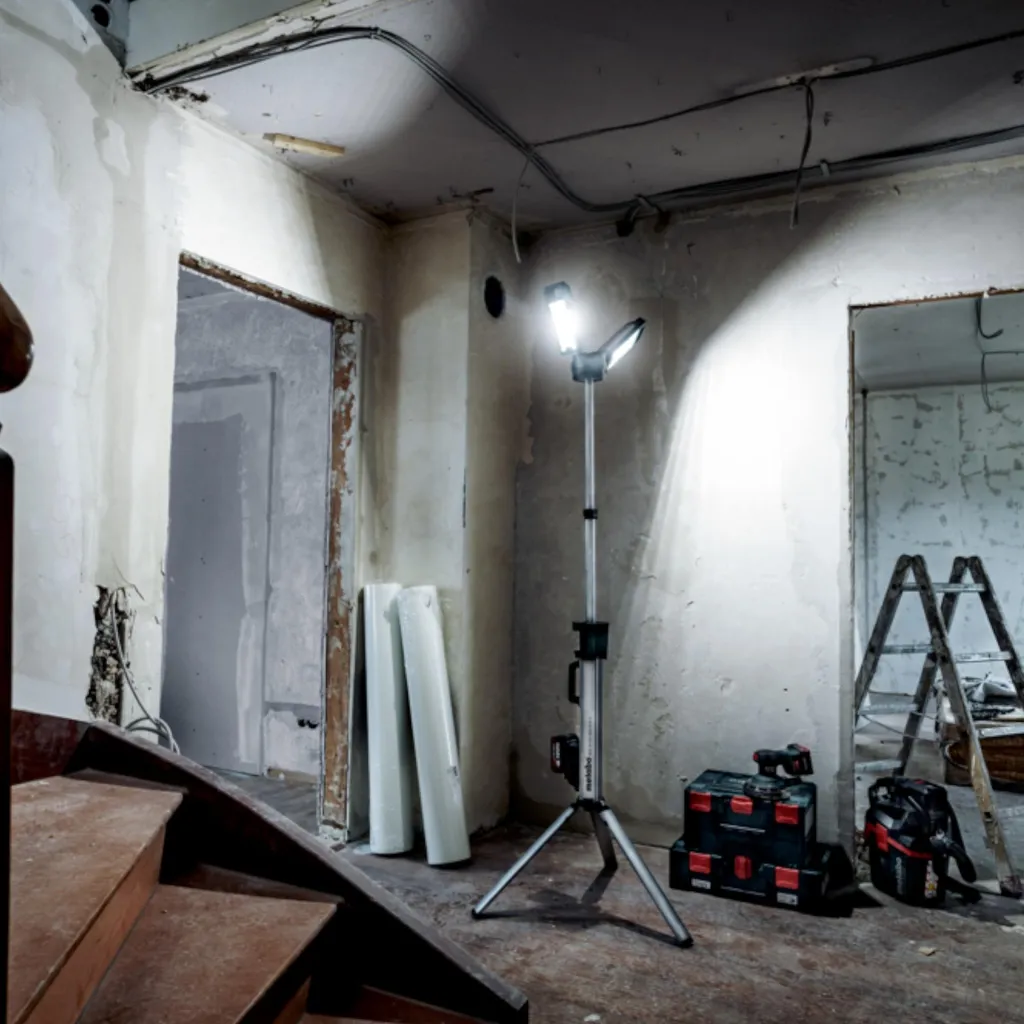 Projecteur de chantier orientable 5000 lumens Metabo 18V - 6
