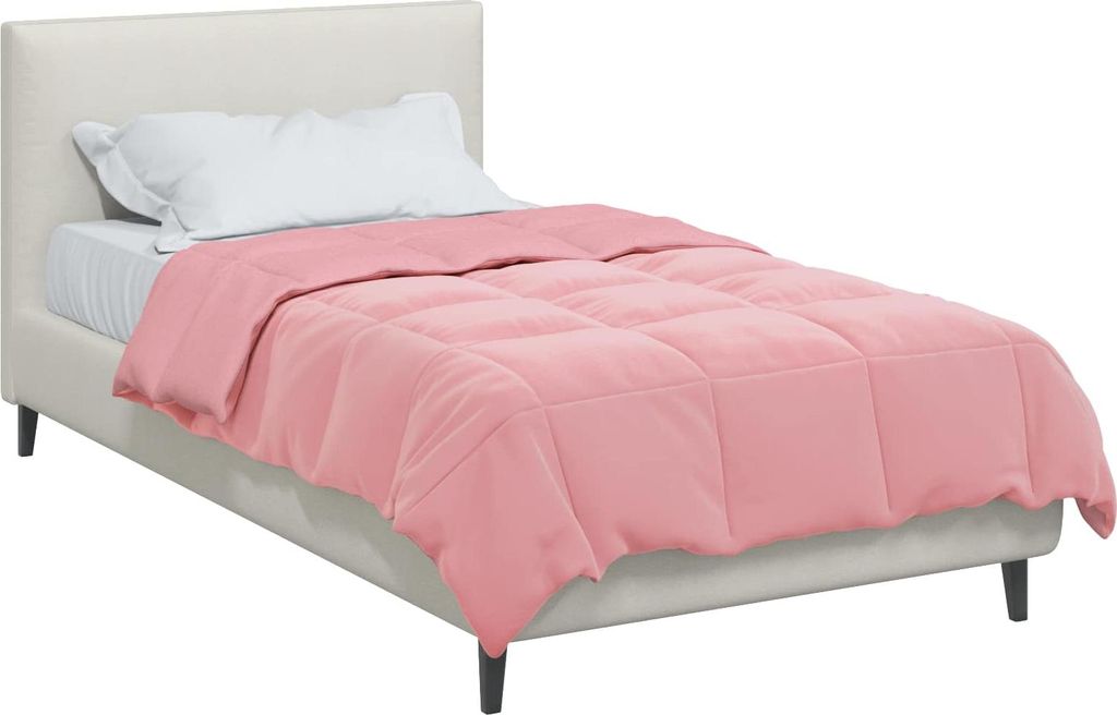 "Springschlussverkauf "Sommerdecke Gepolstert - CLORIS - Bettdecke langlebig - Rosa 155x220cm Mikrofaser - Bettwäschen GermanyMöbel6147839