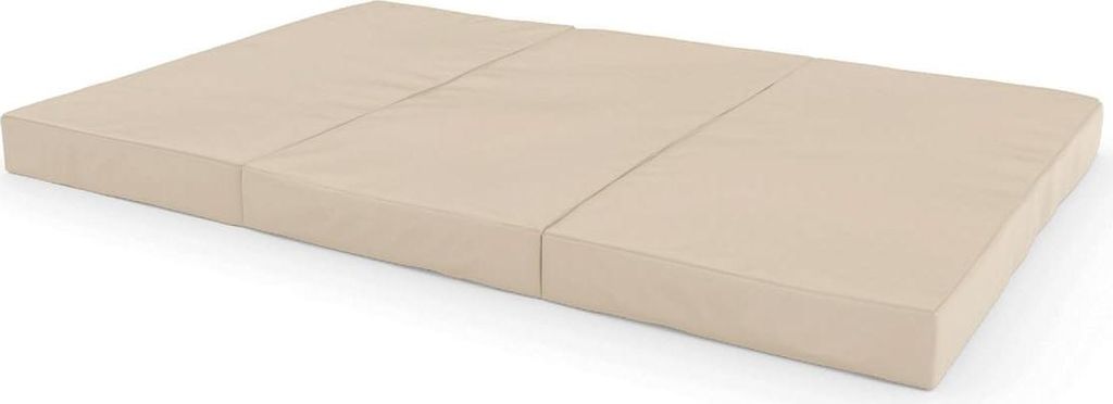 materac gimnastyczny Kometa 150x100x10 trzyczęściowy beżowy Zdjęcie produktu 