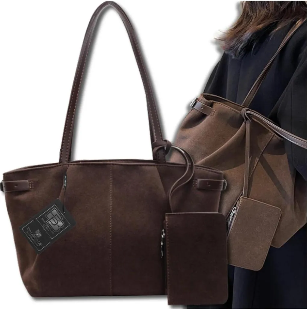 Bad&Bags Borsa Sisivigia Marrone Donna - Elegante e Pratica Taglia Unica