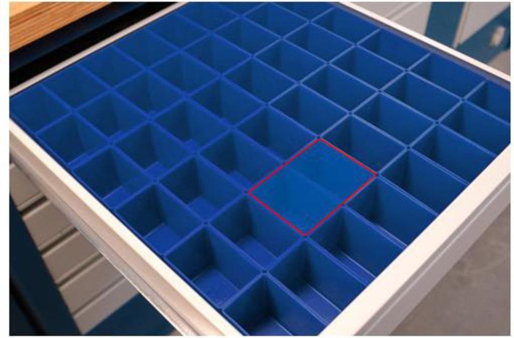 Raaco Magad Container A8-1 Blau 47x55x79 DS A 48