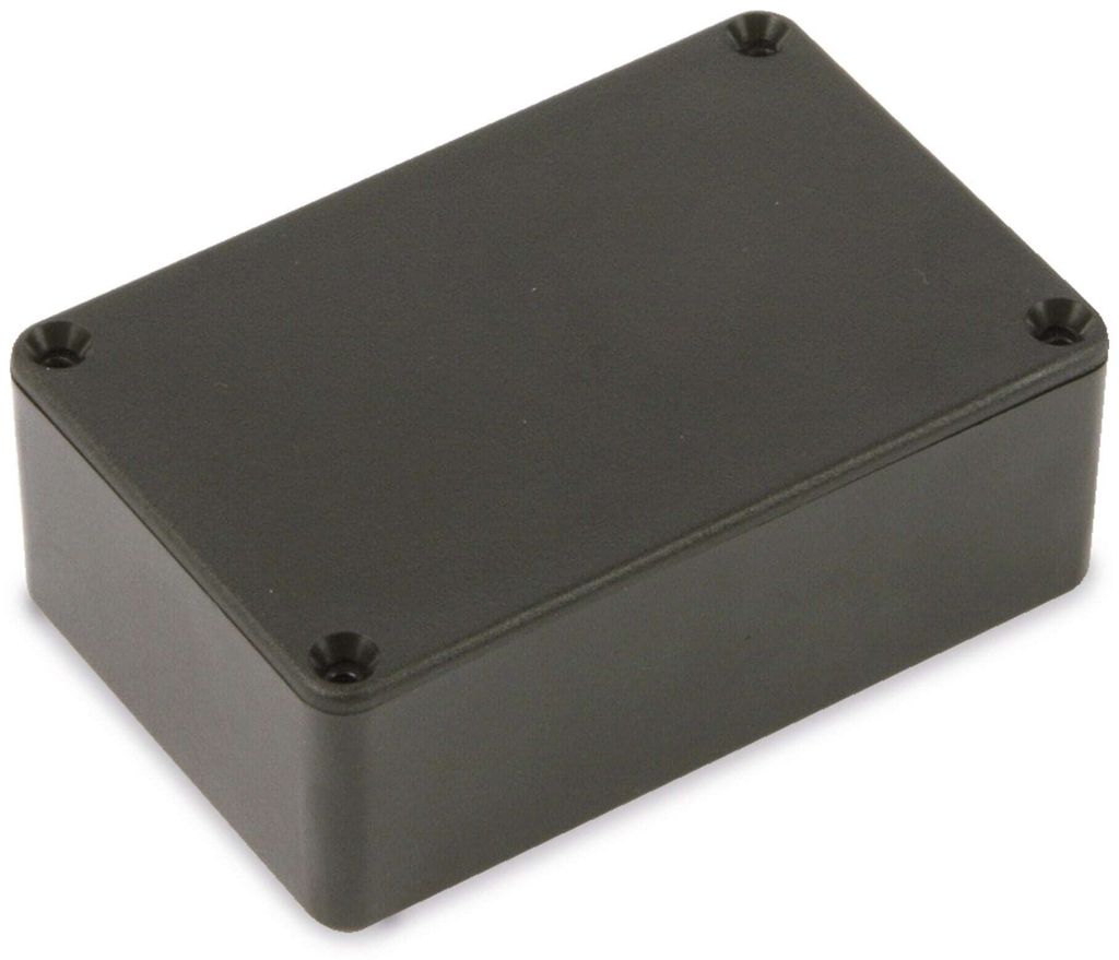 Gehäuse für Platinen 71/45 mm mit seitlichen Rillen, 76x50x27 mm, Modell 021-002-163