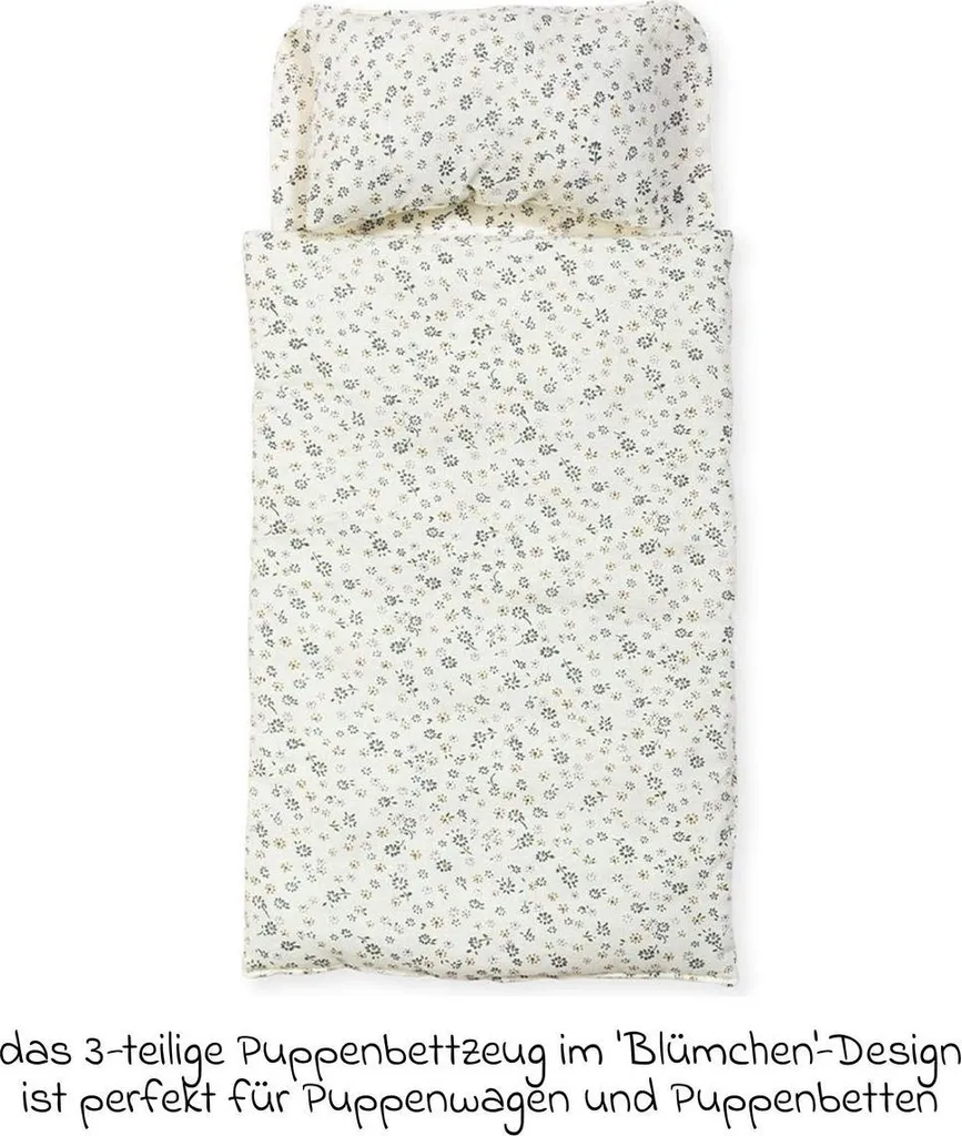 Parure De Lit Pour Poupée à Carreaux Rose Et Blanc – 3 Pièces : Oreiller, Drap Supérieur Et Drap Inférieur