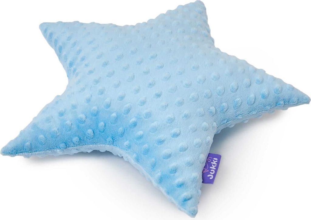 Blue Minky Sternkissen Produktbild 