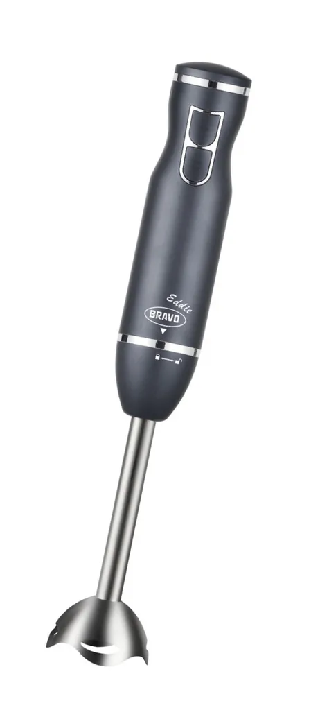 Mixeur plongeant Eddie B-4821 avec lames inox et finition grise mate